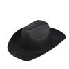 Silberfarbener Glitzer Cowboyhut Western cowboy Männer und Frauen Retro Party Bühnenparty Cowboyhut Outdoor Ritterhut Großhandel