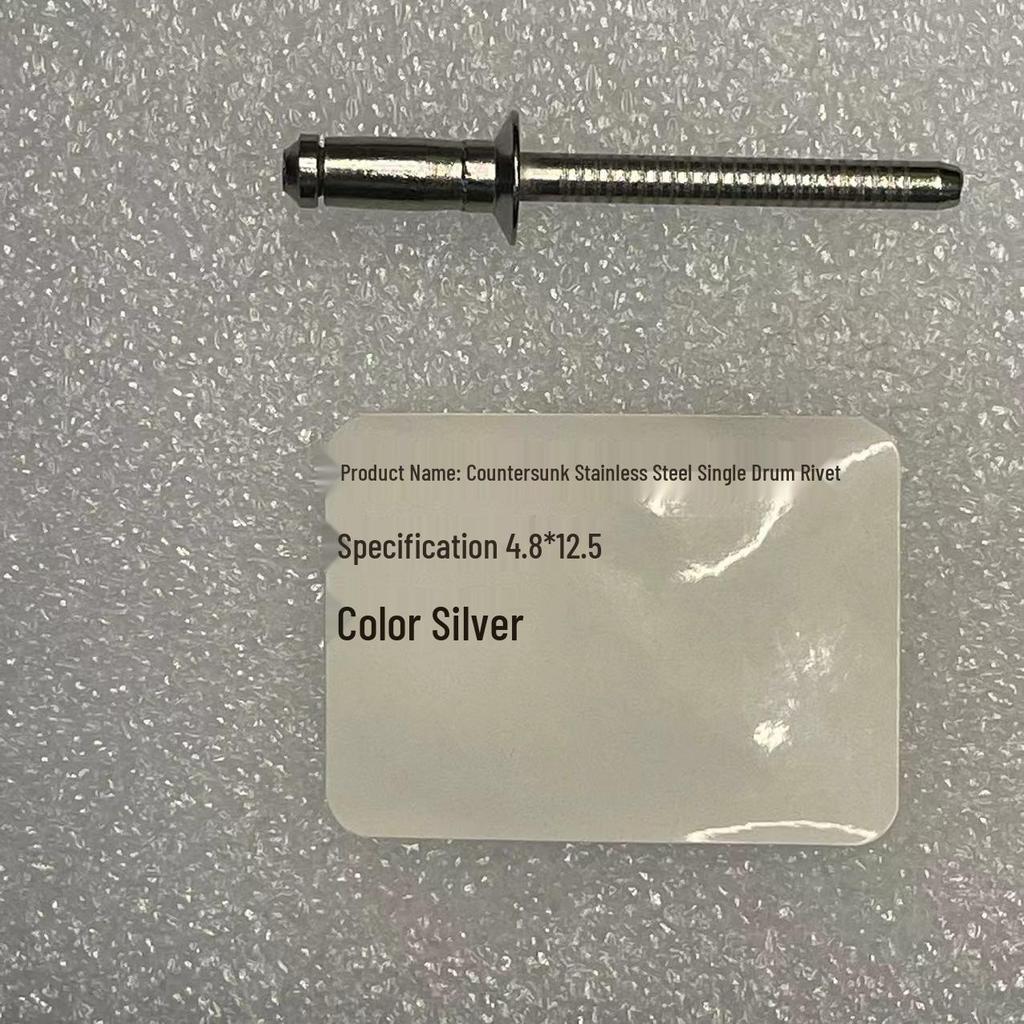 304 Stainless Steel Flat Head Single/Double Drum Countersunk Pop Rivets