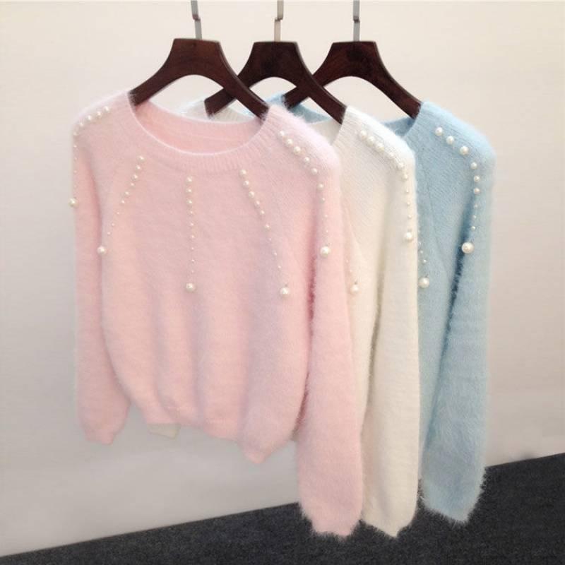 Autumn and winter loose twist thick thread knitted sweater new turtleneck casual style thickened outer sweater women