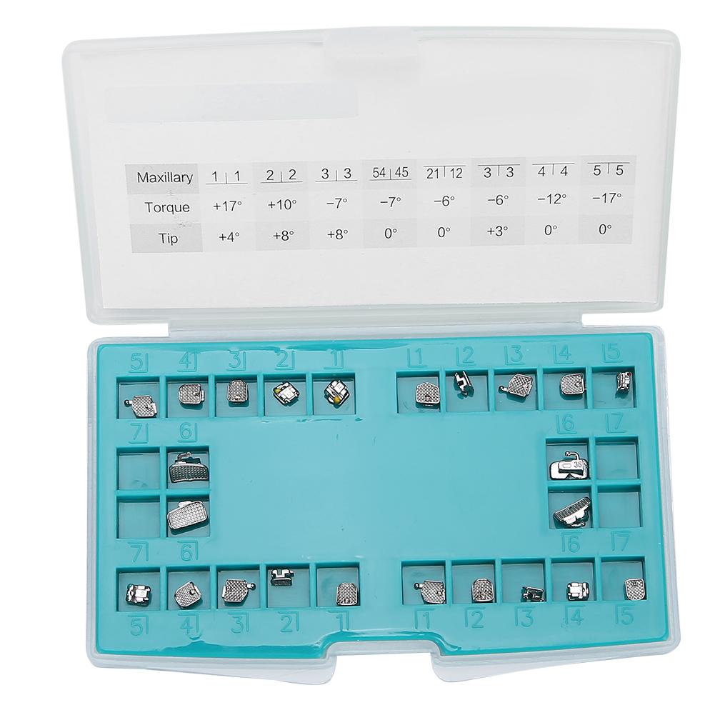 

Oral Care Metal Orthodontic Bracket Dental SelfLigating Brackets with Storage Box