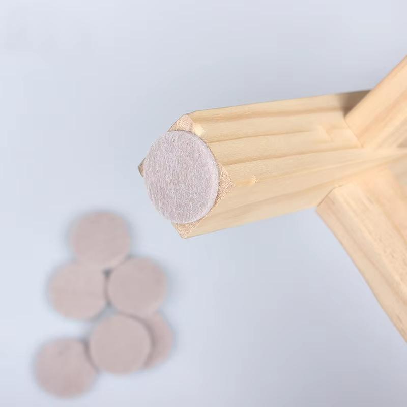 Thicken Self Adhesive Felt Chair Leg Pads Floor Protectors Furniture Legs Table Leg Covers Round Bottom Anti-Slip Pads 16 Styles