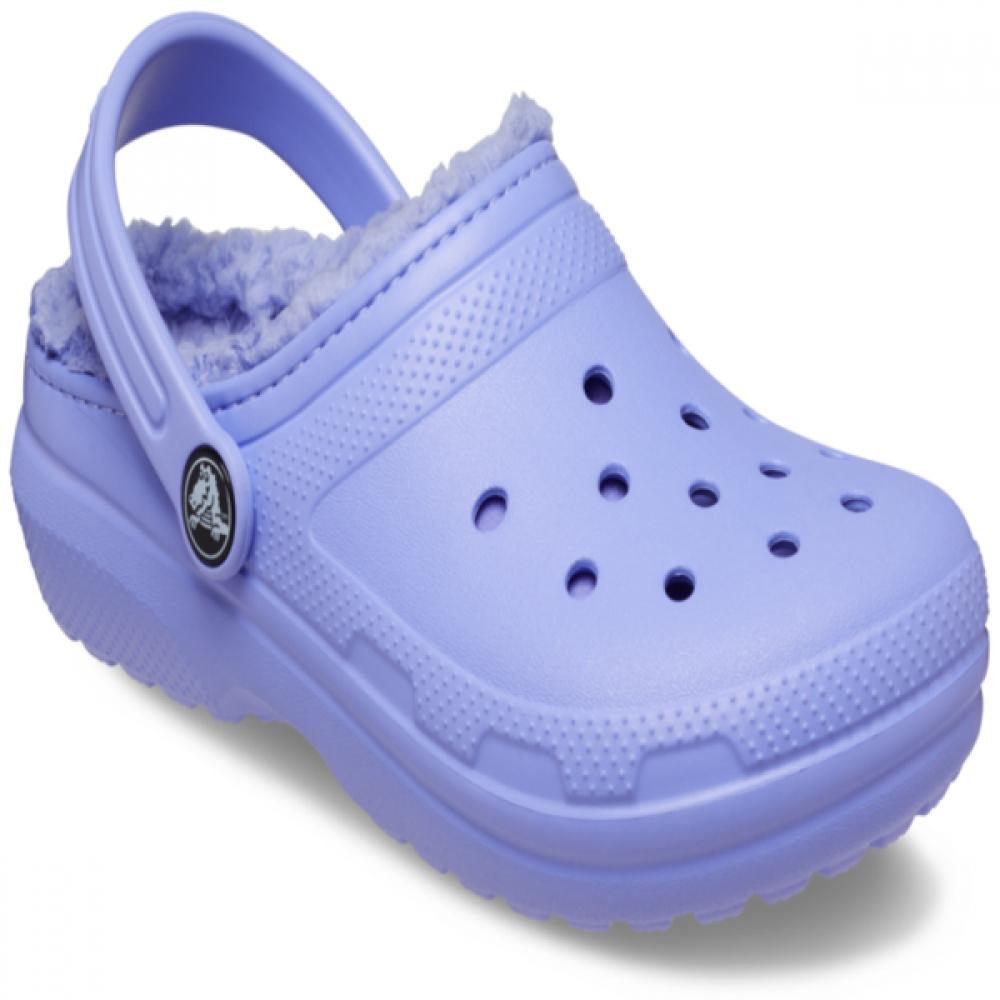 

Crocs Classic Linked Clogs Toddler Digital Violet C5(120)