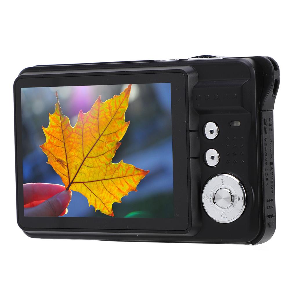 Digital Camera 48MP 4K 8x Zoom 20 Filters 2.7 Inch Screen Anti Shaking Rechargeable Portable Compact Camera for Kids Students