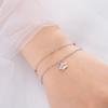 Lotus Pendant Bracelet For Women Natural Bead Charm Anklet Jewelry Anniversary Gift