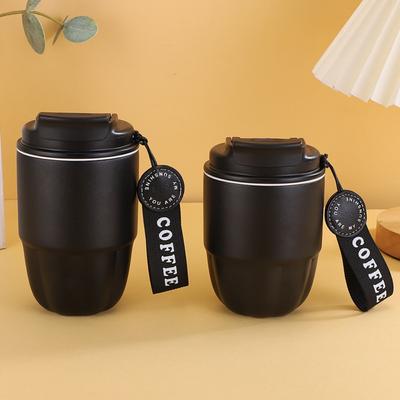 Portable Dual Drink Cup Small Capacity Pumpkin Water Cup Durable Vacuum Flasks  Car