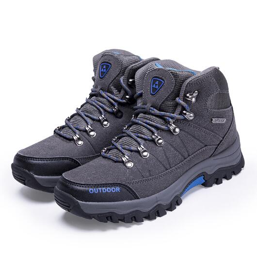 

Осенние новые мужские кроссовки с высоким верхом для хайкинга плюс кашемировые уличные туфли для полевого хайкинга большого размера мужские кроссовки M1106 46