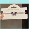 Butterfly Charm Bracelet With Zirconia Stones For Women Elegant Fashion Accessory
