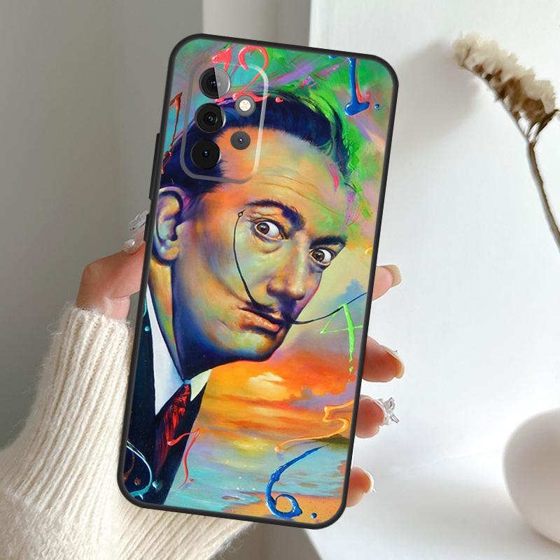 Salvador Dali Art Case For Samsung Galaxy A16 A26 A36 A56 A55 A35 A15 A54 A34 A14 A52 A32 A12 A13 A33 A53 A17
