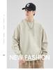 Trendy Men's Casual Loose Round Neck Hoodie with Letter Print for Spring and Autumn