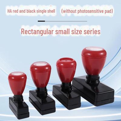 Red & Black HA Atomic Seal: Rectangular Elastic Shell Material, Small Specs Series