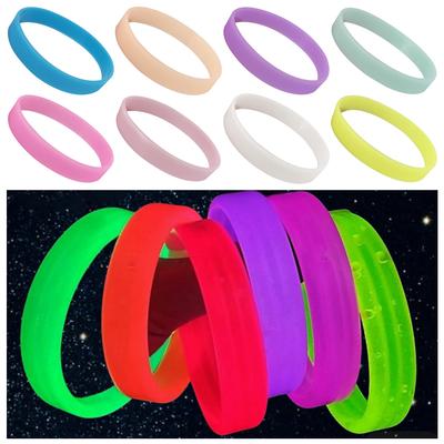 Silicagel Silikon Armband Gummi Gummi Armreif Modeschmuck Handgelenkband Unisex
