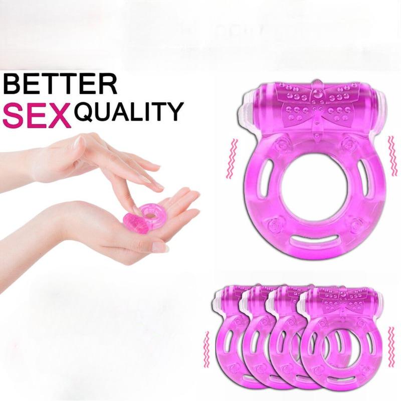 Mini Vibrating Cock Ring Waterproof G-spot Penis Sleeve Ring Vibrator Couple Sex-Toy Clit Stimulator Plessure Support Shopping