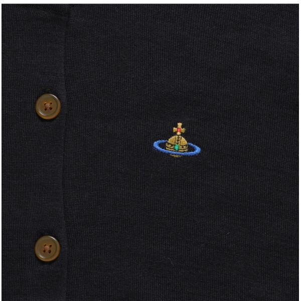 Vivienne WeStwood Women S Cardigan Beare Orb Logo Wool Silk 1803002p Y001a N402