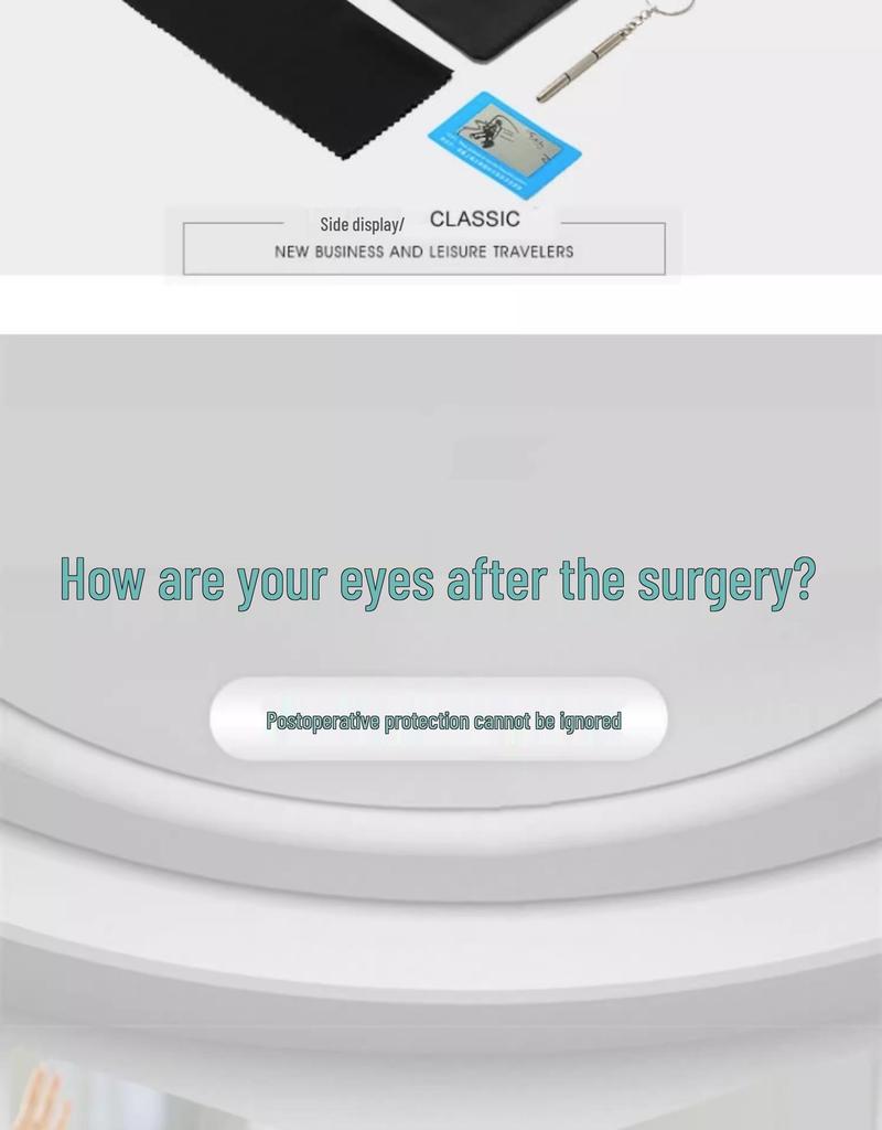 Anti-Blue Light & Radiation Surgery Glasses for Dry Eye & Myopia