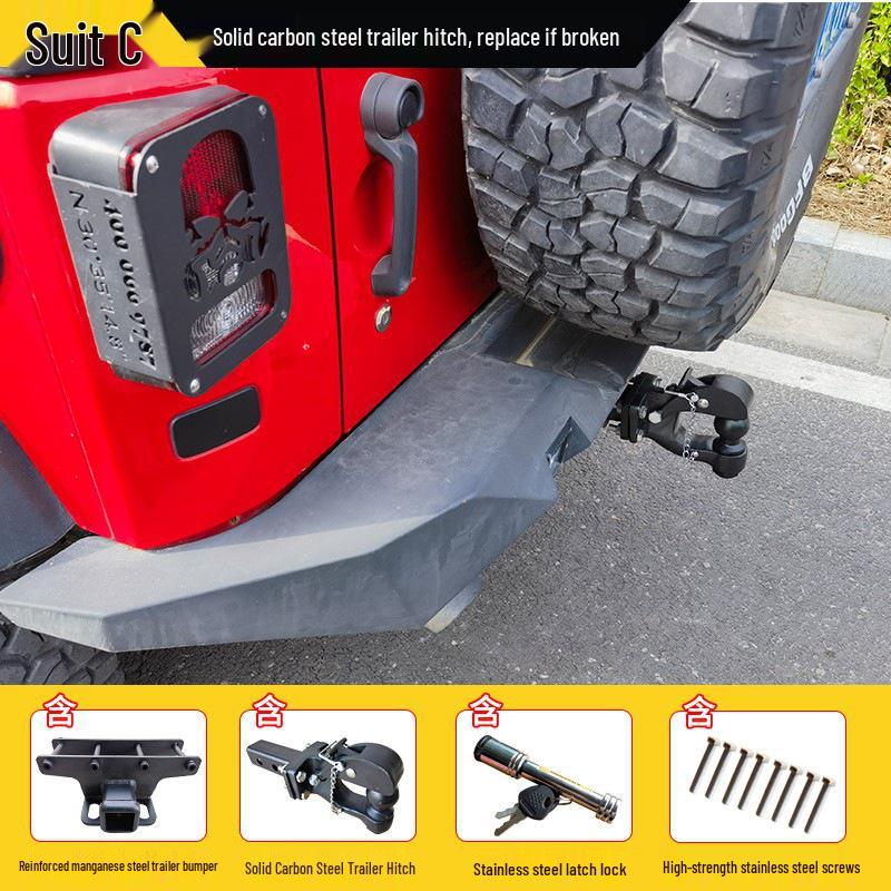 Reinforced Tow Bar Upgrade for JEEP Wrangler Rubicon Sahara