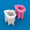 3D Large Dog Candle Silicone Mold for Handmade Desktop Decor Gypsum Epoxy Resin Aroma Candle Mould for Home Decoration