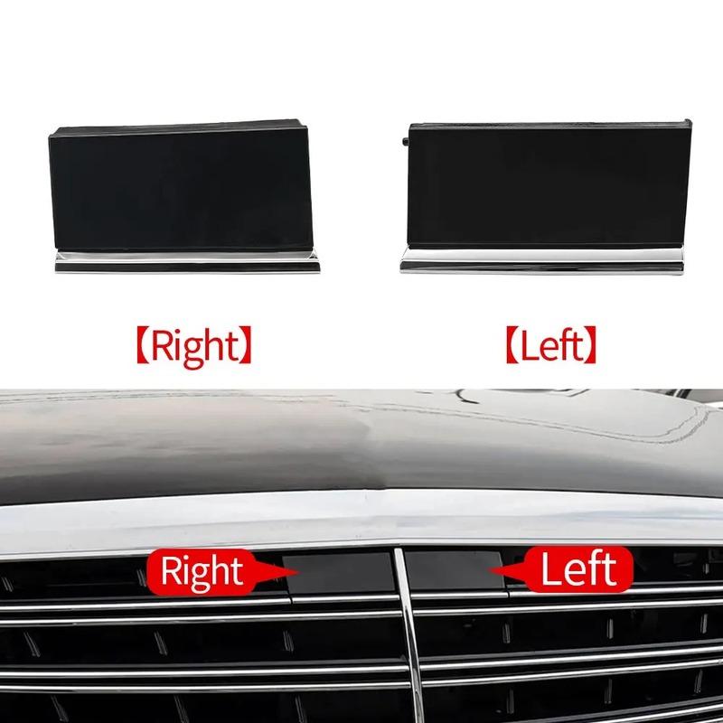 Car Front Left Right Radiator Grille Cap Cover Of The Grille Camera Accessory For Mercedes Benz S-Class W222 S300 S350 S400 S450
