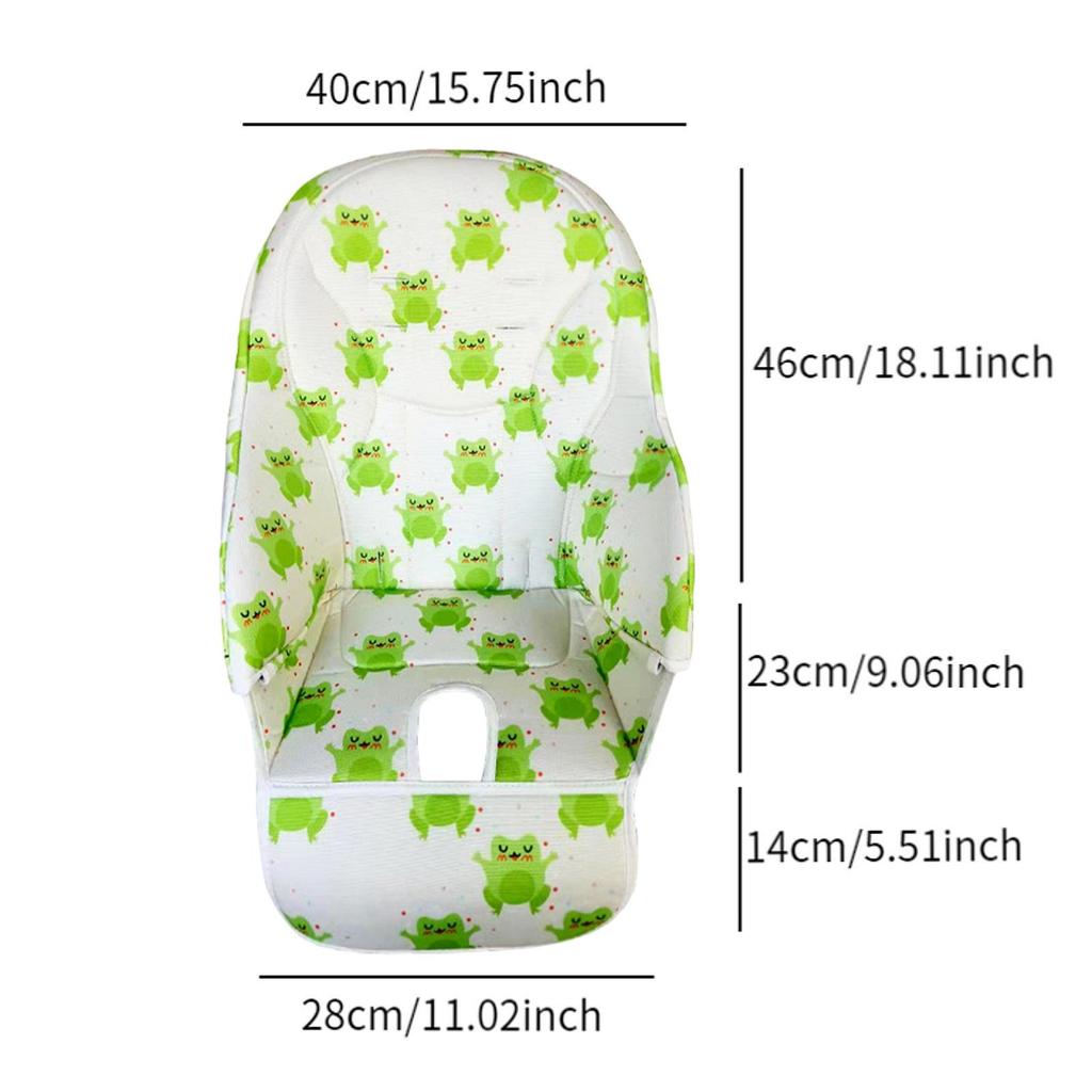 Chair Baby Dining Mat Cushion Oxford Fabric Seat Protector for Toddler High Chair Comfort at Home