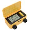 Water Timer Automatic Solar Rechargeable 2 Outlets Hose Timer for Villa Gardens Balcony Greenery
