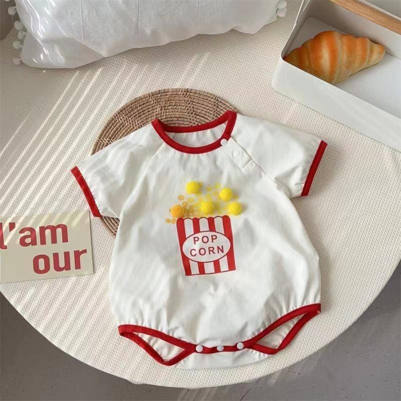 Summer Infant Romper: Short Sleeve Bodysuit for Boys & Girls