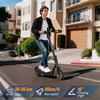 TODIMART T6S Adult Electric Scooter, Spring Cushioning, App Control, 8.5 Inch Solid Tyres