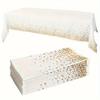 1Pc/2Pcs Small Polka Dot Disposable Tablecloth,Thickened Waterproof PEVATablecloth, Home Wedding Birthday Party Decoration