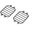 RC Car Steel Rope Metal Front Rear Light Cover Protective Shell Compatible with TRX 4 TRX 6 4X4 6X6 G63 G500