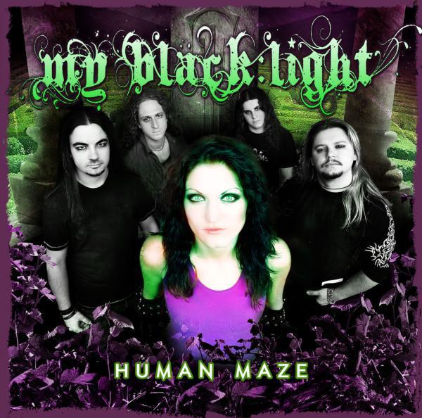 

CD MY BLACK LIGHT - Human Maze CD0739 Massacre Record 2011 Germany Rock Used