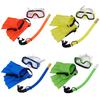 1 Set Snorkeling Goggles Good Toughness Safe Breathing Waterproof Kids Wide Vision Swimming