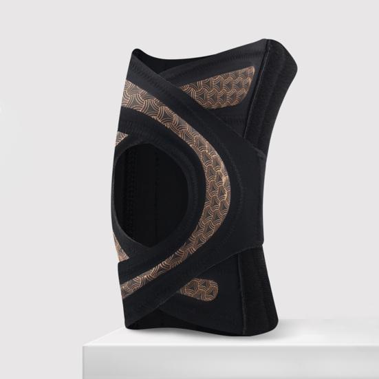 Knee Brace for Men Women Adjustable Compression Knee Support with Side Spring