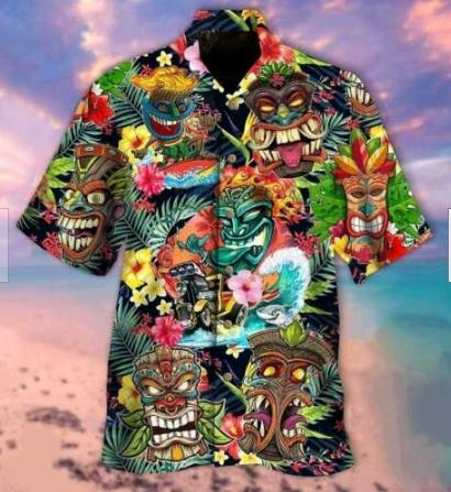 Camisas Hawaianas Transpirables Sueltas con Estampado 3D Modernas Geniales de Moda Tops para Fiesta en la Playa Mangas Cortas Verano para Hombre