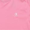 Converse T Shirts Unisex Pink Crew Neck Moderate Straight Fit 10023876-A33