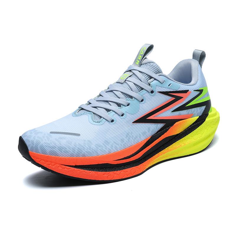 Nuove scarpe da corsa, scarpe sportive e per il tempo libero da maratona, in rete traspiranti e leggere, scarpe ammortizzanti da gara per uomo e donna