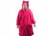 Monster Hooded Blanket Red (30)