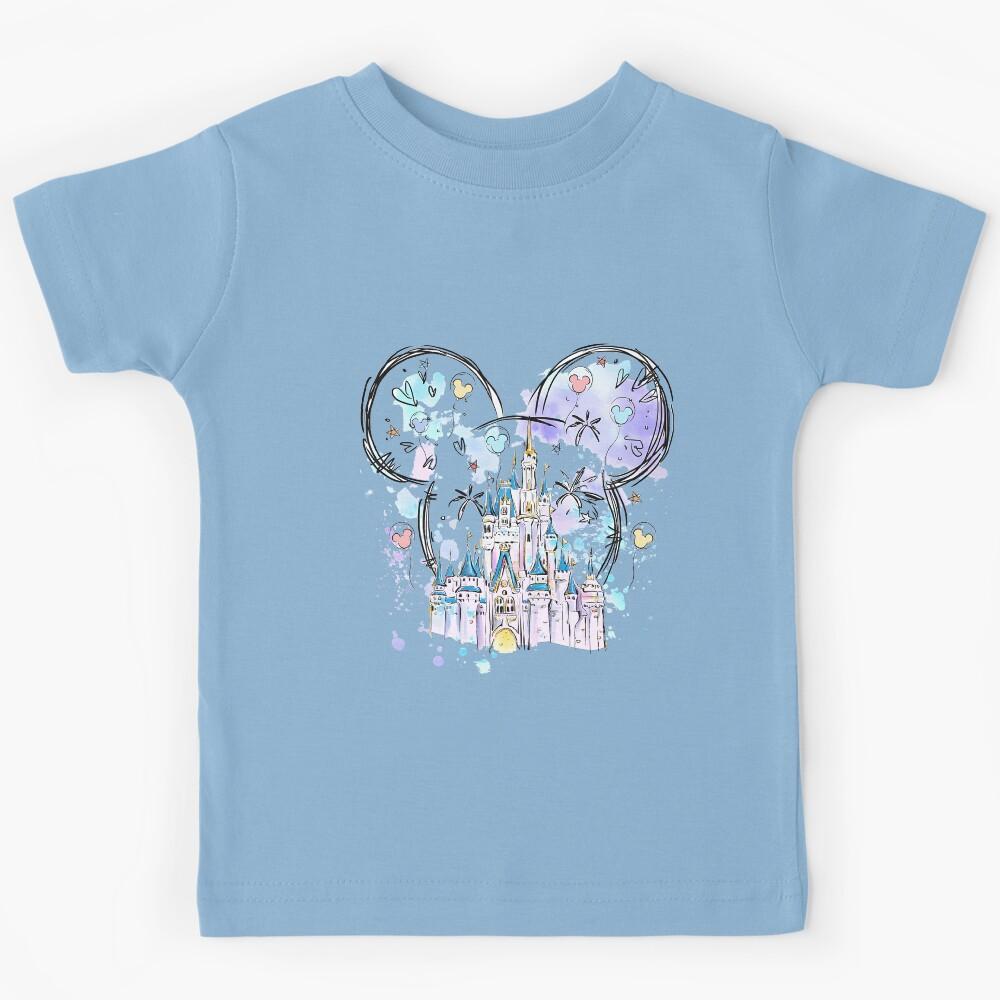 Mouse Ears and Castle Kids T-Shirt 130