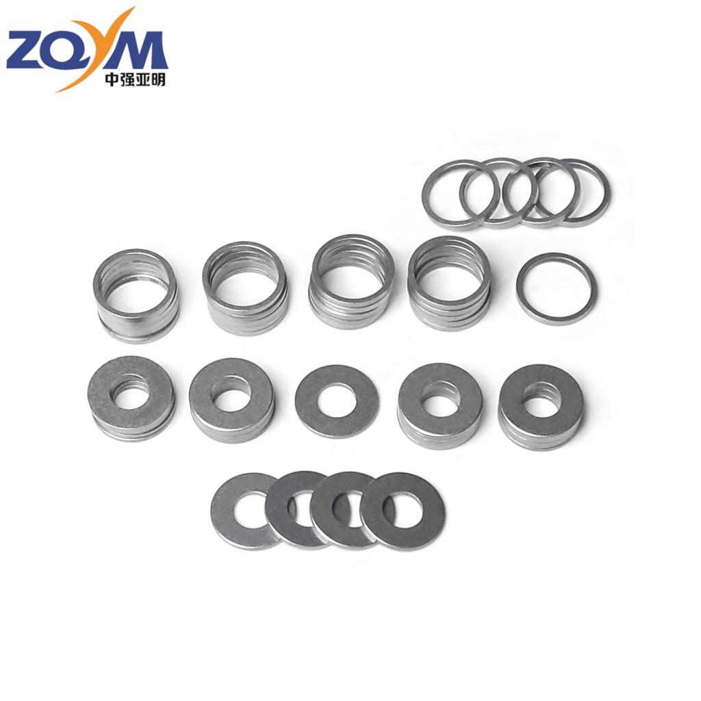 ZQYM Factory Injector Calibration Shims Armature Lift Adjustment Magnetic Gasket for Cummins ISG Fuel Injector