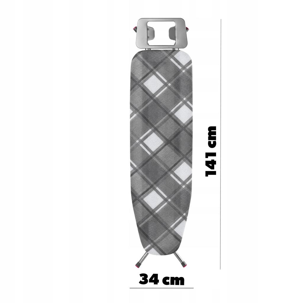 KADAX Ironing Board With Iron Holder Foldable Standard 114x34cm