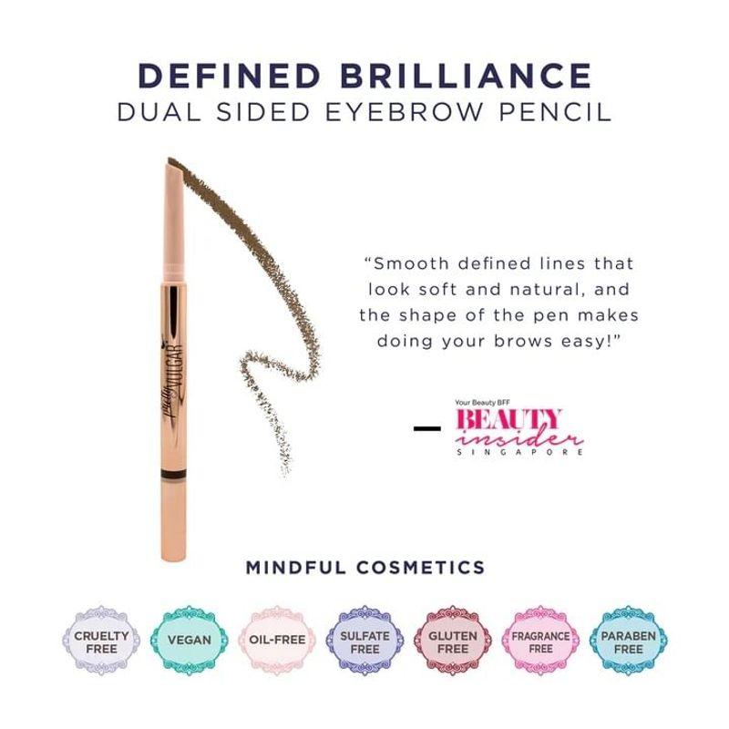 Blinc - [Pretty Vulgar] Defined Brilliance Dual Sided Eyebrow Pencil - 3 Colors
