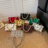 Acrylic Clutch Bag For Women Evening Party Prom Luxury Shoulder Crossbody Bags Handbag With Chain Wedding Bridal Day Purse Gifts