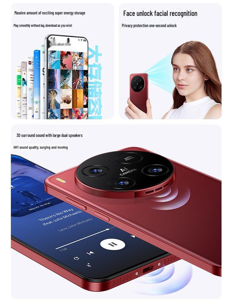 2026 Global Version 512GB 5G Android Smartphone with 7.9-inch Display Official Model