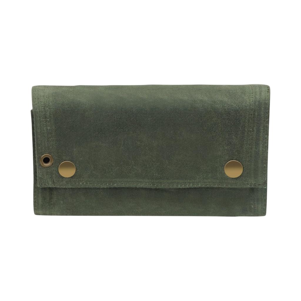 Outdoor barbecue seasoning bottle storage bag comes with 9 glass seasoning bottles. Camping barbecue seasoning set and canvas bag