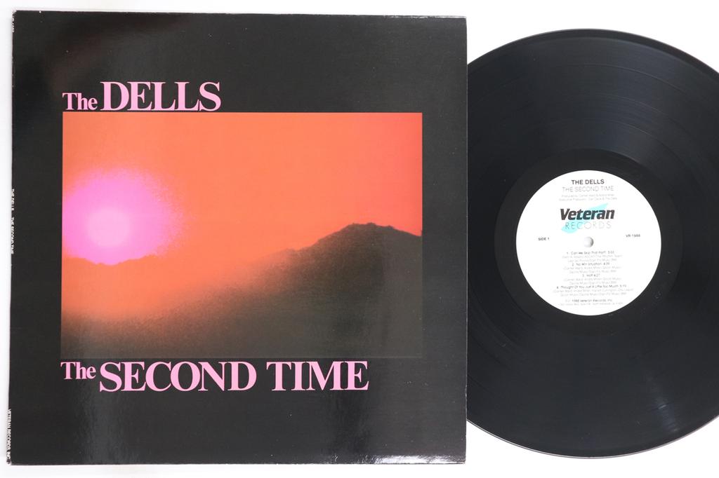 LP Record DELLS - Second Time Around VR1988 VETERAN 1988 US Soul/Funk Used