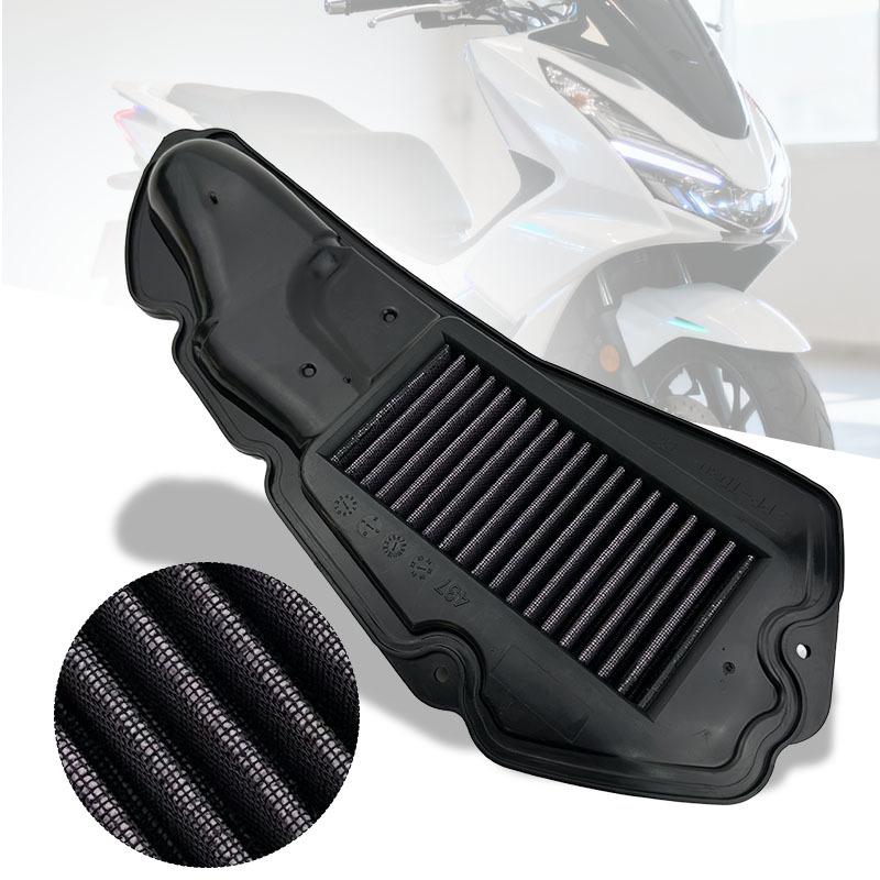 PCX160 Motorcycle Intake Air Filter For Honda PCX125 2021-2023 Scooter Intake Air Cleaner Element Replacement 17210-K1Z-T00