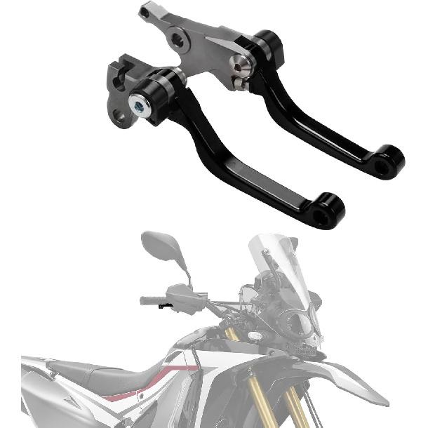 

Motorcycle Brake Clutch Lever Pivot Levers Set Adjustable CNC for CRF300L CRF300RALLY 21-24 CRF250L/M 12-20 CRF250RL CRF250RALLY 17-20 Dirt Bike Red чёрный