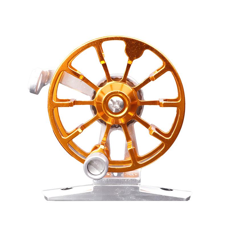 Metal Front Reel for Long-Distance Winter Ice Fishing