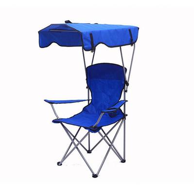 Tragbarer faltbarer Outdoor-Strandstuhl mit Baldachin