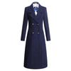 Teloroman Women's Wool Blend Padded Long Coat