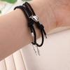 2Pcs/Set Butterfly Magnetic Bracelets Luminous Heart Beaded Bracelet Couple Bracelets  Friendship