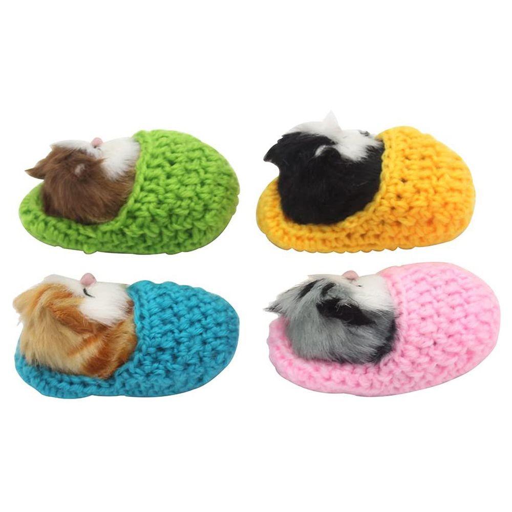 Sounds Sleeping Kitten Toy Slipper Sleeping Cat Simulation Sleeping Cats Mini Kittens In Shoes