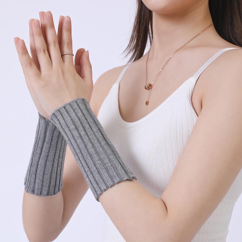 Unisex Atmungsaktive Handgelenkstützärmel aus reiner Baumwolle – Warm, Kälteschutz, Gelenkschutz für alle Jahreszeiten